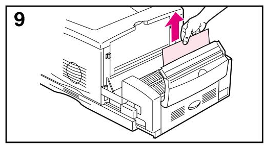 HP DESKJET F4224 ALL-IN-ONE PRINTER - Fjerne fastkjørt papir i tosidigenheten (ekstrautstyr) - 9