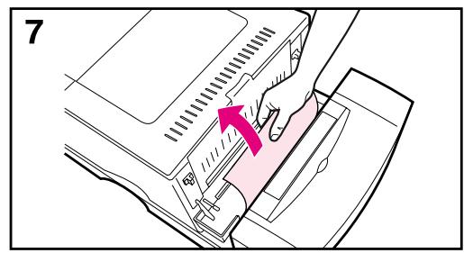 HP DESKJET F4224 ALL-IN-ONE PRINTER - Fjerne fastkjørt papir i tosidigenheten (ekstrautstyr) - 7