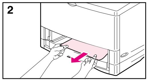 HP DESKJET F4224 ALL-IN-ONE PRINTER - Fjerne fastkjørt papir i tosidigenheten (ekstrautstyr) - 2