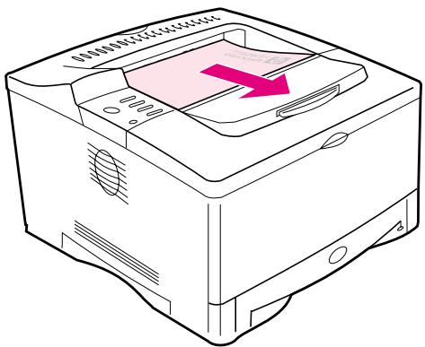 HP DESKJET F4224 ALL-IN-ONE PRINTER - Skrive ut til den øvre utskuffen - 1