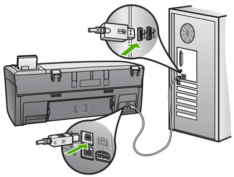 HP PHOTOSMART 2570 - J'ai branché le câble USB mais je rencontre des problèmes d'utilisation de l'appareil HP Tout-en-un avec mon ordinateur - 2