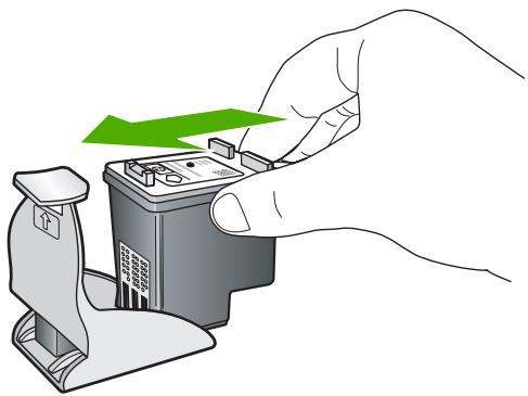 HP PHOTOSMART C4400 ALL-IN-ONE - Pour insérer une cartouche dans son étui de protection - 1