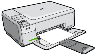 HP PHOTOSMART C4400 ALL-IN-ONE - Pour charger du papier au format standard - 4