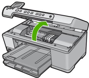 HP PHOTOSMART C5380 - Pour remplacer les cartouches d'encre - 1