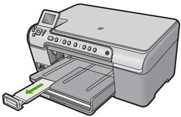 HP PHOTOSMART C5380 - Per caricare carta di formato standard - 5