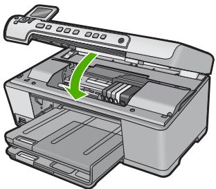 HP PHOTOSMART C5380 - Per sostituire le cartucce d'inchiostro - 9