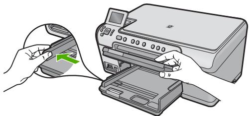 HP PHOTOSMART C5380 - Per caricare carta di formato standard - 2