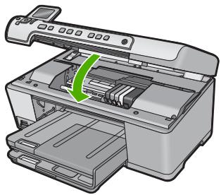 HP PHOTOSMART C5380 - Pour remplacer les cartouches d'encre - 7