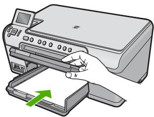 HP PHOTOSMART C5380 - Per caricare carta di formato standard - 3