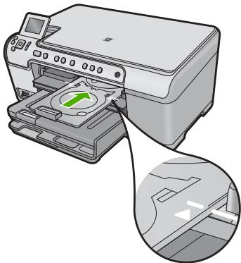HP PHOTOSMART C5380 - Rechtstreeks op een cd/dvd afdrukken - 5
