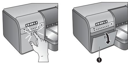 HP PHOTOSMART PRO B8800 - Pour remplacer les cartouches d'encre - 1