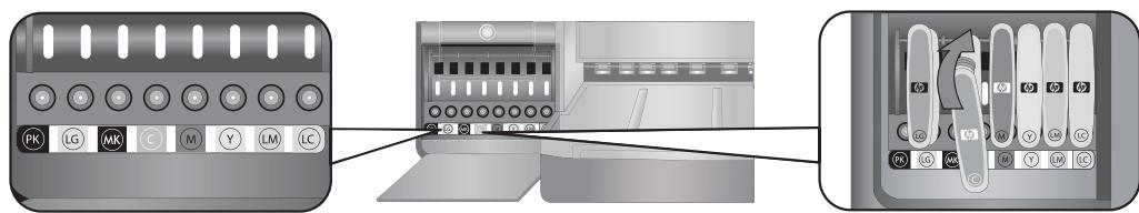 HP PHOTOSMART PRO B8800 - Pour remplacer les cartouches d'encre - 3