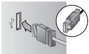HP SCANJET N6010 - Etape 4. Branchement du câble USB - 4
