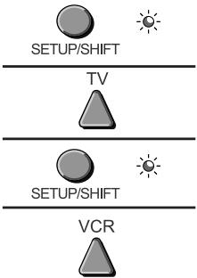 THOMSON ROC 40 - Método D - Programação para comandar um COMBO (combi TV/VCR) - 1