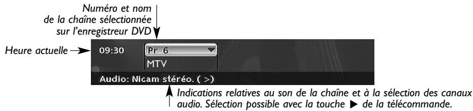 THOMSON DTH8543 - Changer de chaîne - 1