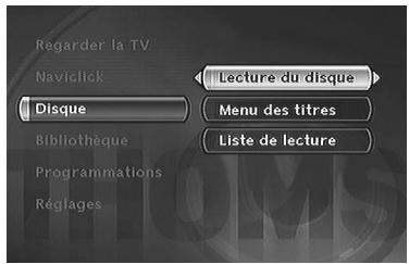 THOMSON DTH8543 - Le menu Disque - 3