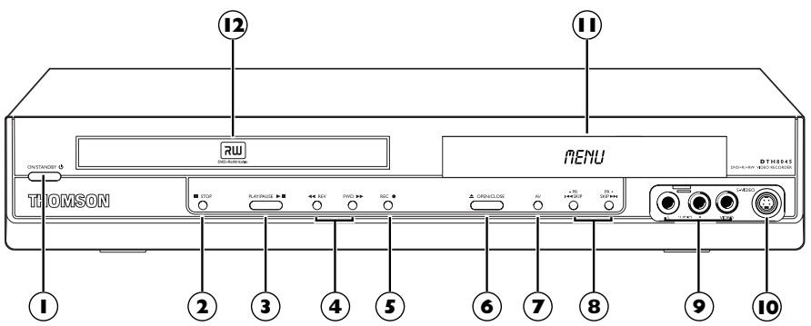THOMSON DTH8543 - La façade - 2