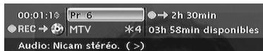 THOMSON DTH8543 - Enregistrer le programme en cours - 1
