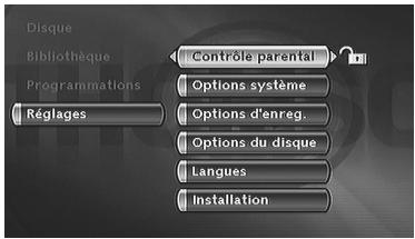 THOMSON DTH8543 - Contrôle parental - 2
