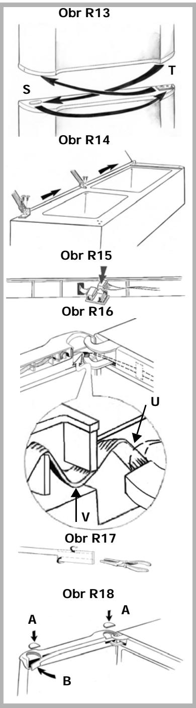 BRANDT CE3523X - Montáž dvírek - 1