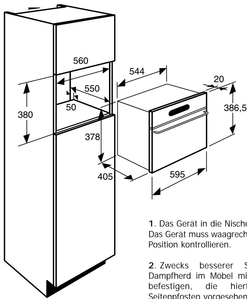 BRANDT FV400XS1 - Einbau - 1