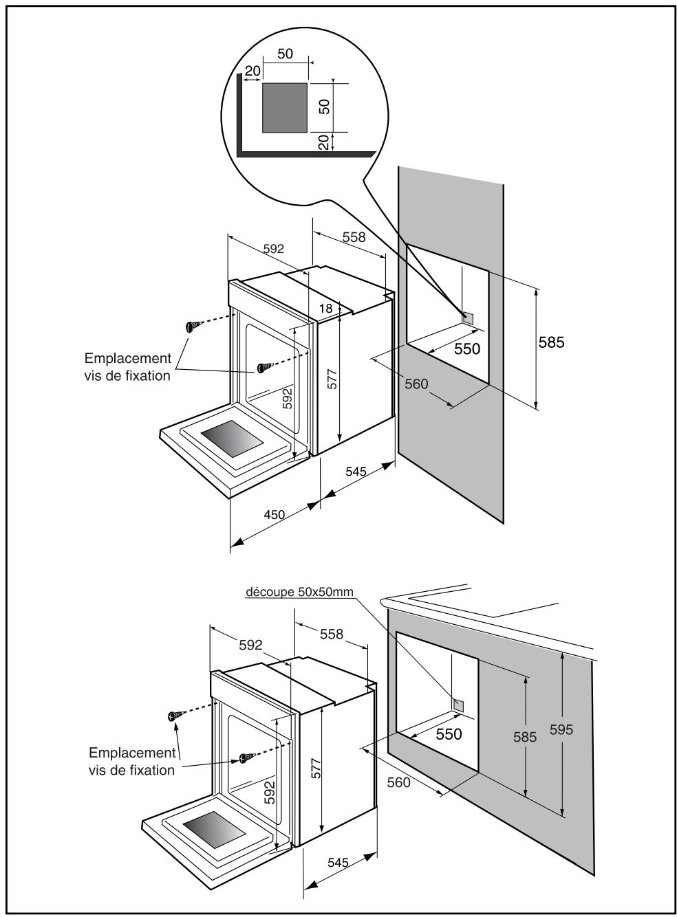 BRANDT FC242XF1 - ler votre four? - 1
