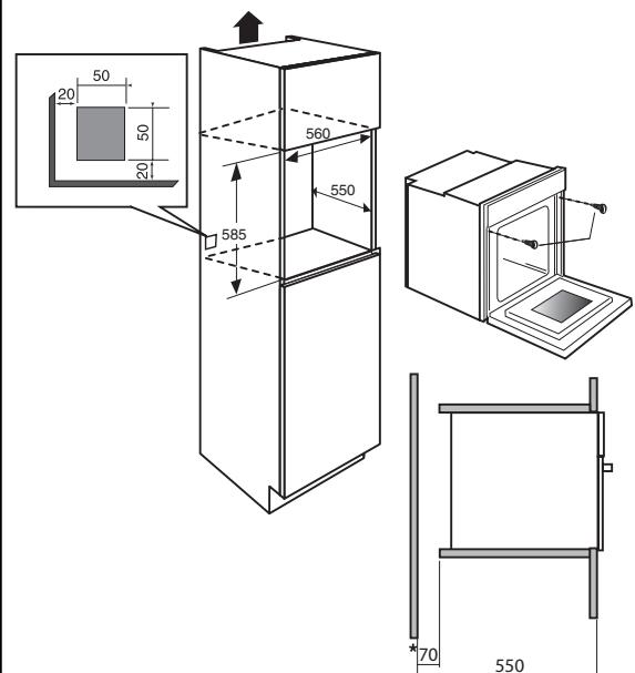 BRANDT FC641WW - DE 2/EINBAU DES GERÄTS - 1