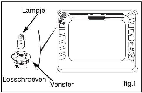 BRANDT FC641WW - - VERVANGING VAN DE LAMP - 1