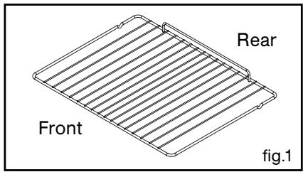 BRANDT FC841XS1 - • Anti-rocking safety grid (fig.1) - 1