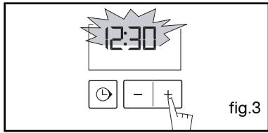 BRANDT FP562WW - How to set the time - 5