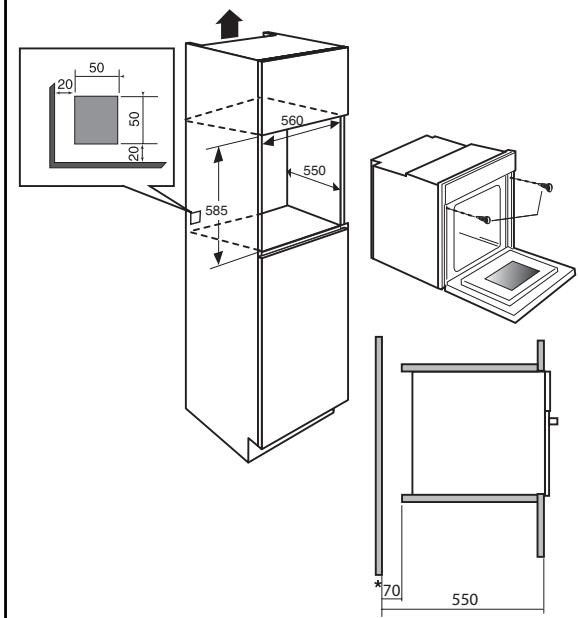 BRANDT FP562WW - EN 2 / INSTALLING YOUR APPLIANCE - 1