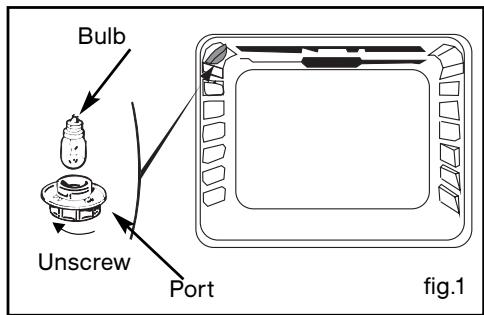 BRANDT FP562X - - CHANGING THE BULB - 1