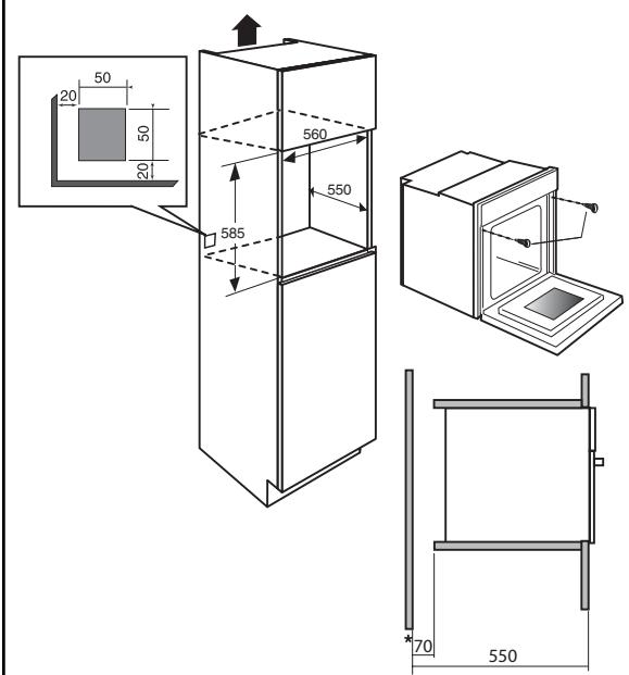 BRANDT FP562X - DE 2/EINBAU DES GERÄTS - 1