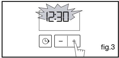 BRANDT FP562X - How to set the time - 5