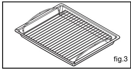 BRANDT FP667XS1 - Tiefes BlechmitGrillrost (besonderss für Grillgut) (Abb. 3) - 1
