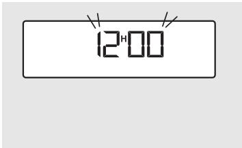 BRANDT FV800XS1 - Setting the time - 1