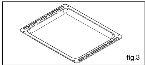BRANDT KV373XE1 - - Multi-purpose dripping pan fig.3 - 1