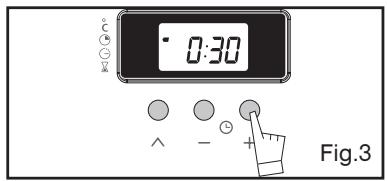 BRANDT KV568WE1 - After these three steps, the oven heats up: - 3