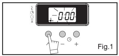 BRANDT KV568WE1 - Using the programmer as a timer - 1