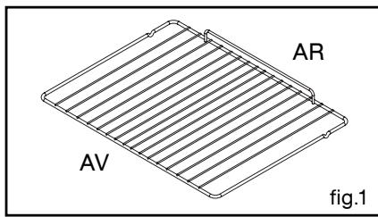 BRANDT FP640X - Grille de sécurité anti-basculement (fig.1) - 1