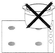 BRANDT TGR4 - Quels récipients utiliser sur les brûleurs gaz ? - 5