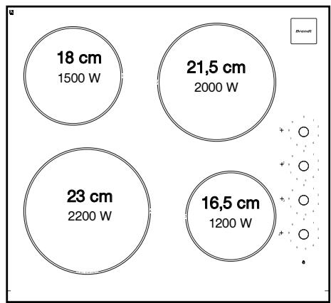 BRANDT TV611BT1 - DESCRIPTION OF THE TOP - 3