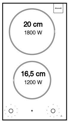 BRANDT TV611BT1 - DESCRIPTION DE VOTRE DESSUS - 1