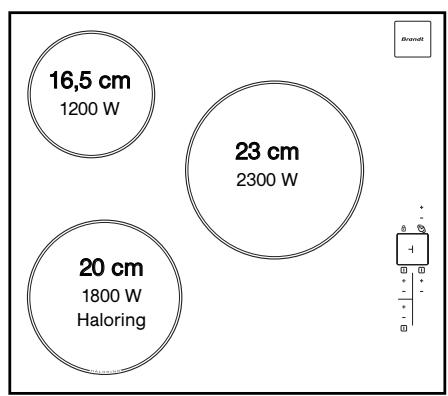 BRANDT TV623BT1 - DESCRIPTION DE VOTRE DESSUS - 2