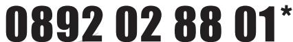 BRANDT TV324BT1 - ou nous téléphoner au : - 1