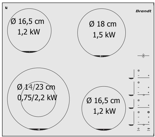 BRANDT TV324BT1 - Utilisez votre table en toute simplicité - 1