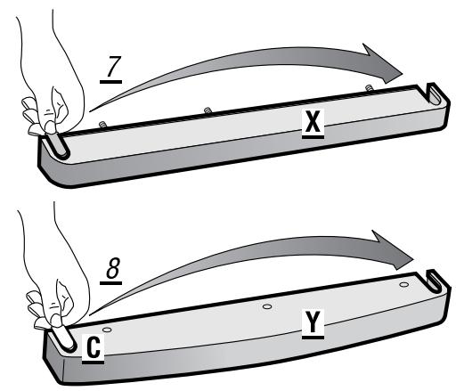BRANDT UL2221 - Comment enlever la plinthe - 2