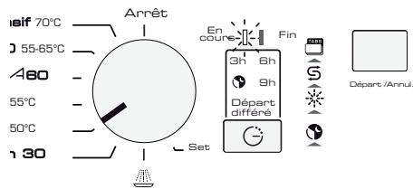 BRANDT DFH1030 - Départ différé ③ - 1