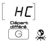 BRANDT DFH13TF - - Lancement d'un programme en "Heures Creuses" - 1