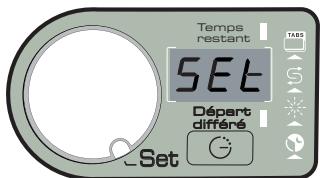 BRANDT DFH825 - - Procedez comme suit au réglage de l'adoucisseur sur le tableau de commande : - 1